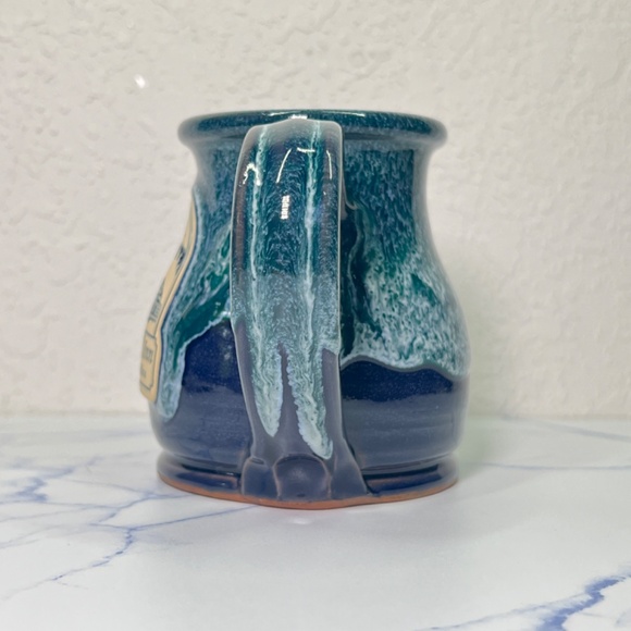 Richmond Hill Inn Hand-Thrown Pottery Coffee Mug with Handle Asheville NC - Picture 6 of 9